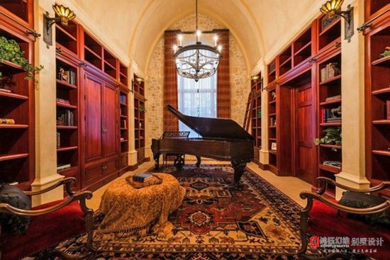 美國別墅裝修 豪華歐式別墅裝修效果圖